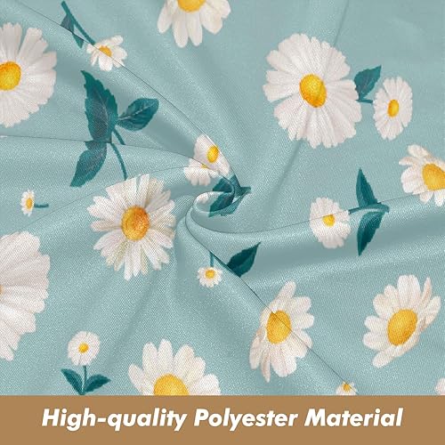 Miniatura 5 de Zy231107 - Funda de sofá con estampado de flores de margaritas, funda de sofá resistente a las manchas, protector universal de muebles, 71 x 102