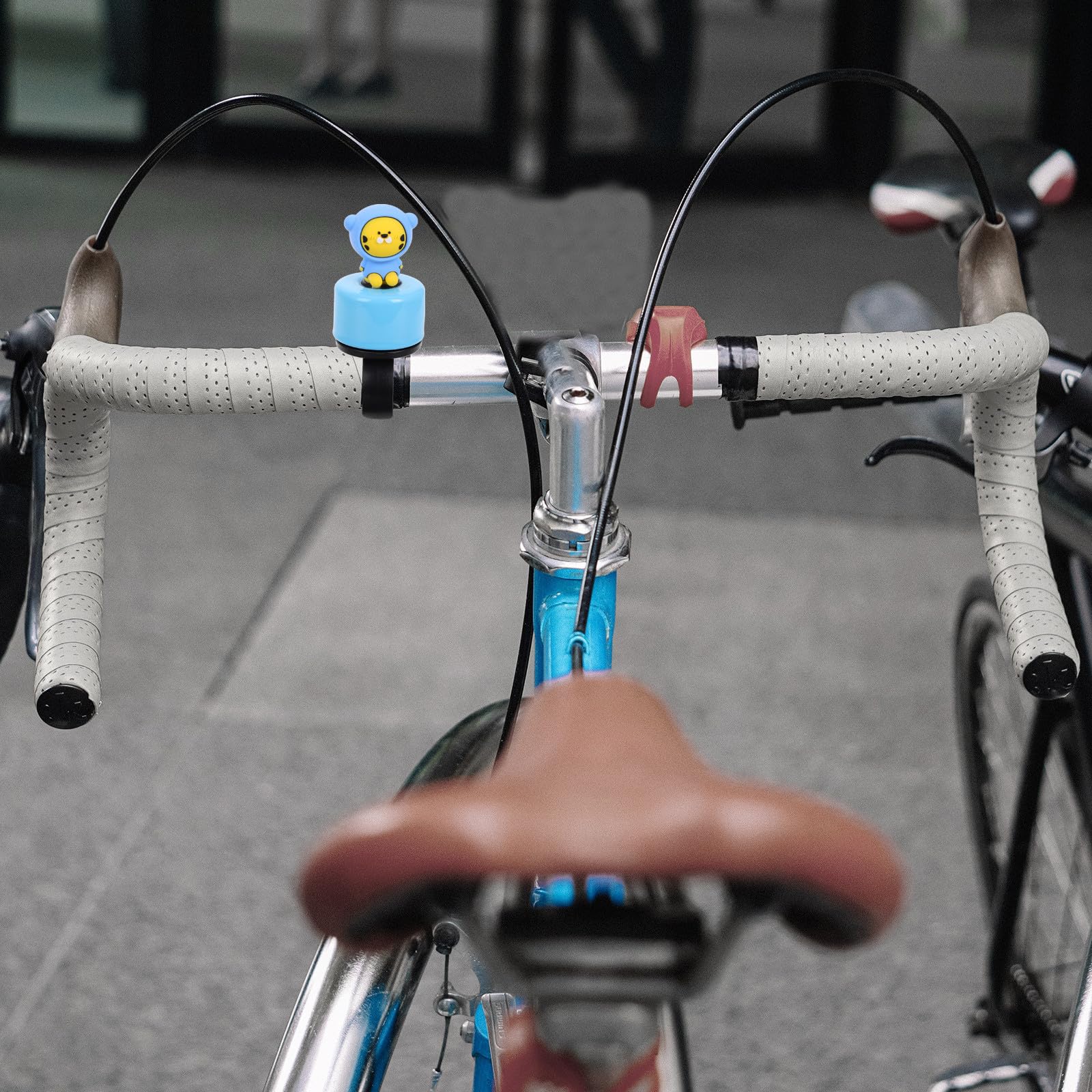VANZACK Timbre de Bicicleta Diseño de Tigre y Sonido Claro