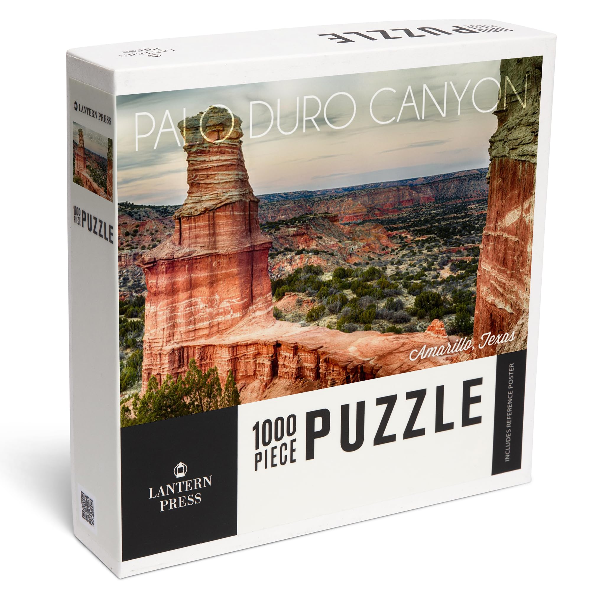 Amarillo, Texas, Palo Duro Canyon, Lighthouse (1000 Piece Puzzle, Challenging Jigsaw Puzzle for Adults, Made in USA)