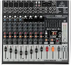 Behringer X1222USB Mesa de Som de 12 canais