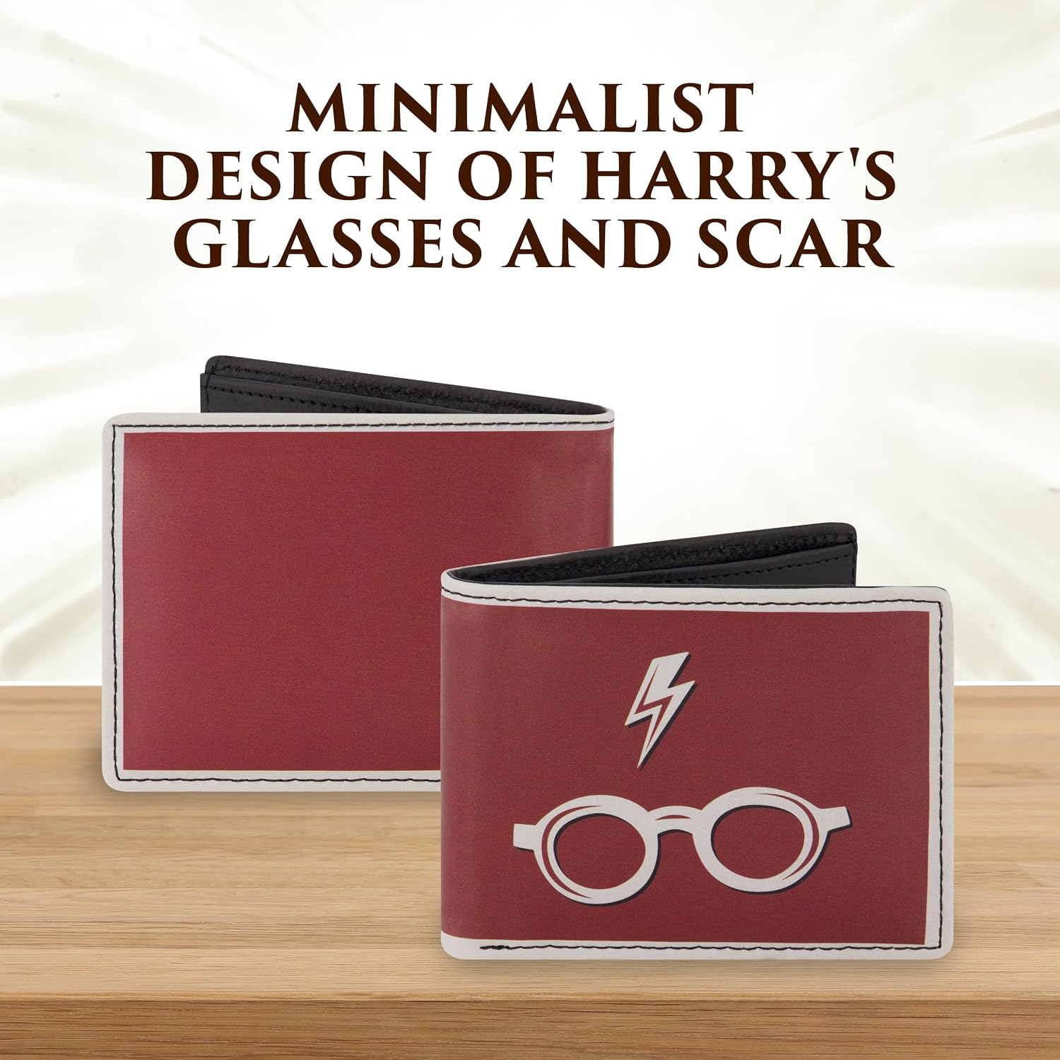 Harry Potter Wallet, Slim Bifold Wallet with Decorative Tin Case for Men and Women, Multicolor