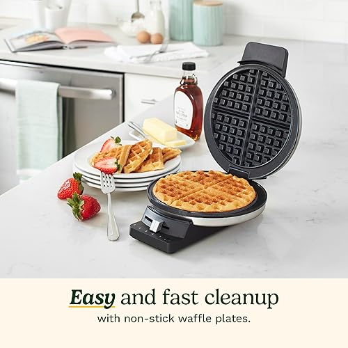 Miniatura 3 de Cuisinart Ronda Wafflera Clásica WMR-CA Round Classic Waffle Maker 1 Plateado