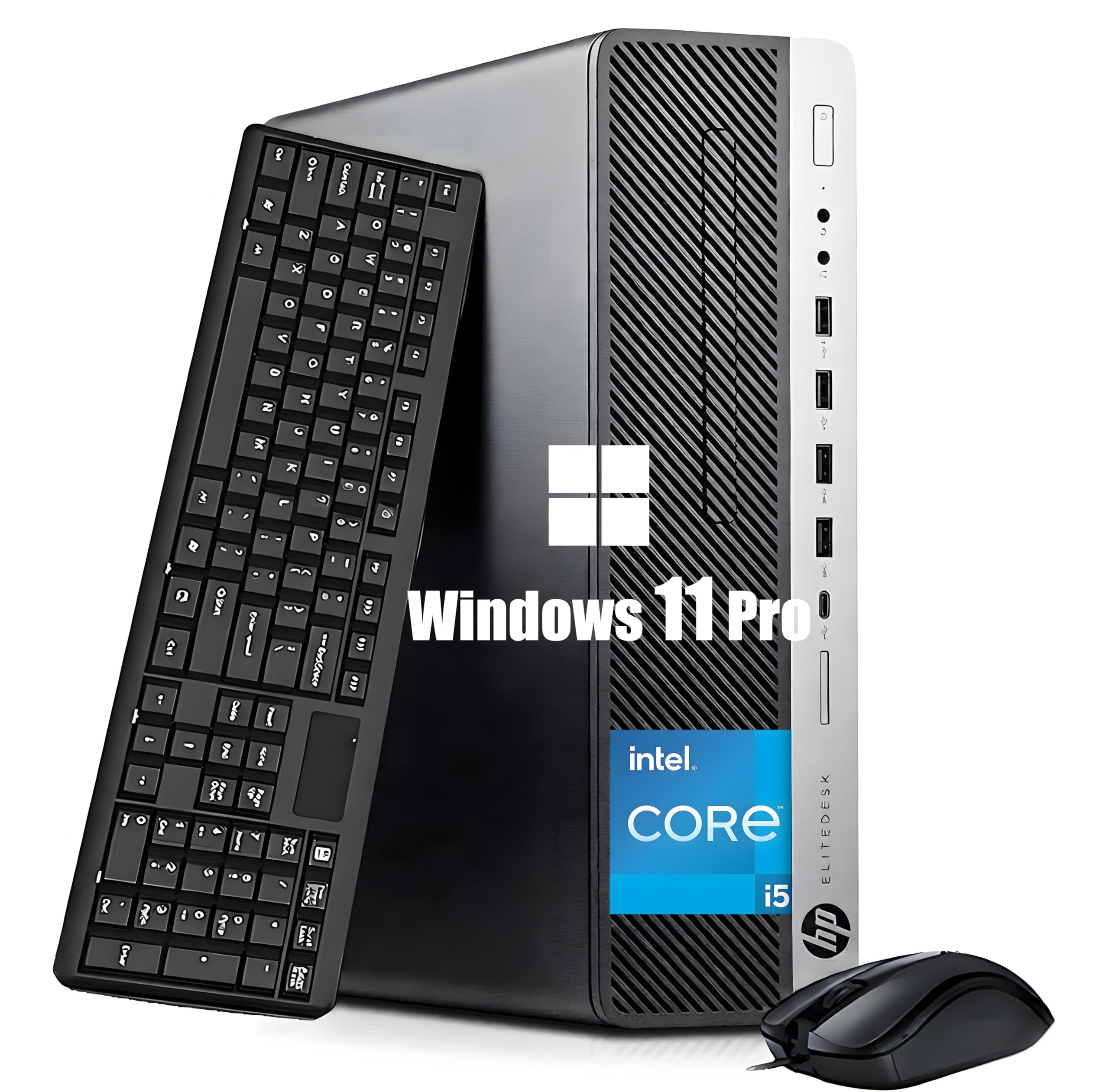 HP EliteDesk 800 G3 SFF Desktop Computer, PC, Intel Core