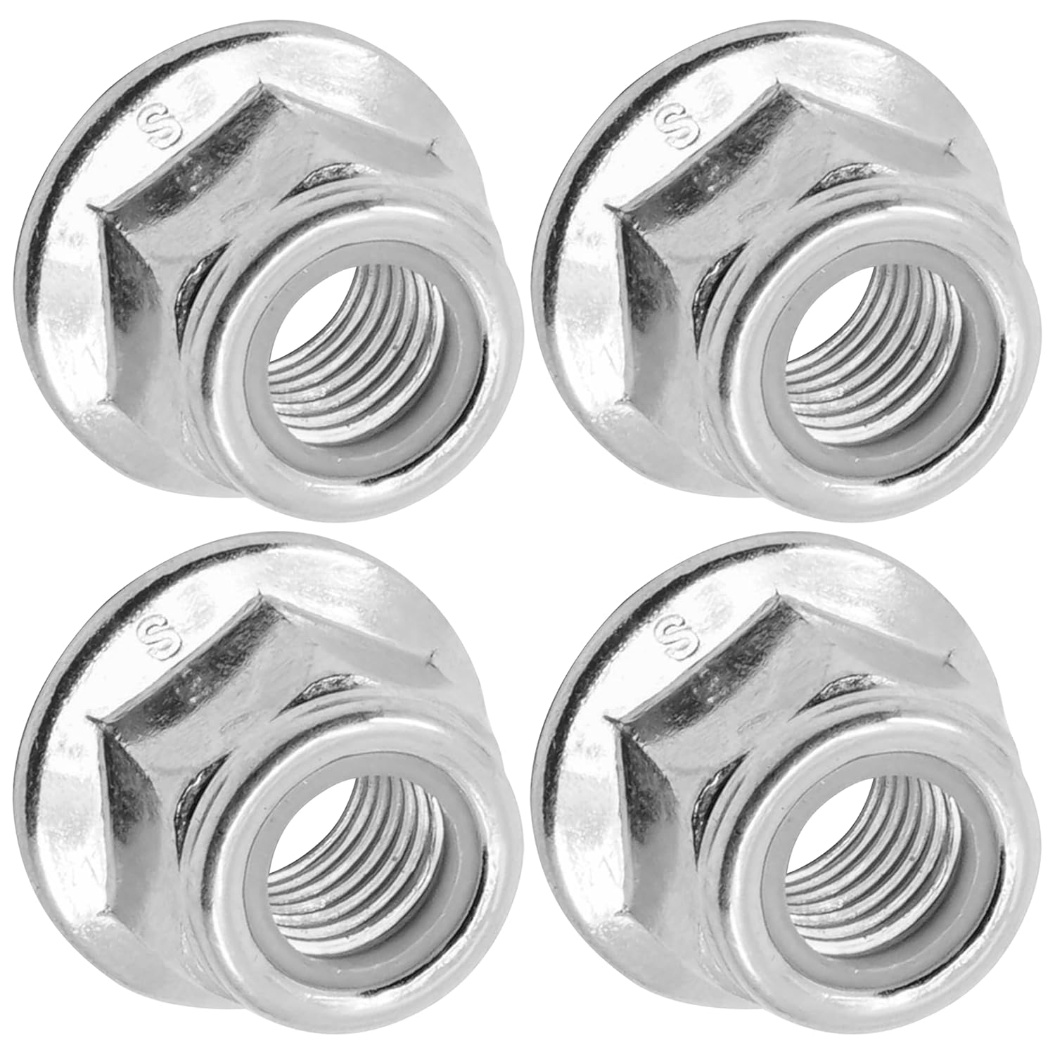 Caltric 7547334 Steering Suspension Flange Nut Compatible with Polaris RZR 900 / RZR XP 4 1000 2014-2020