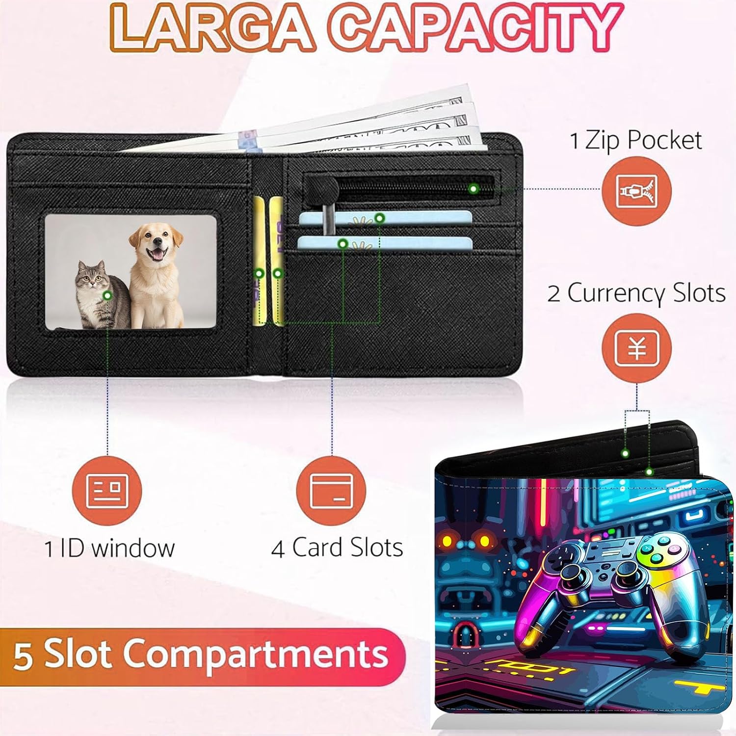 Kids Wallet for Boys, Wallet for Teen Boys