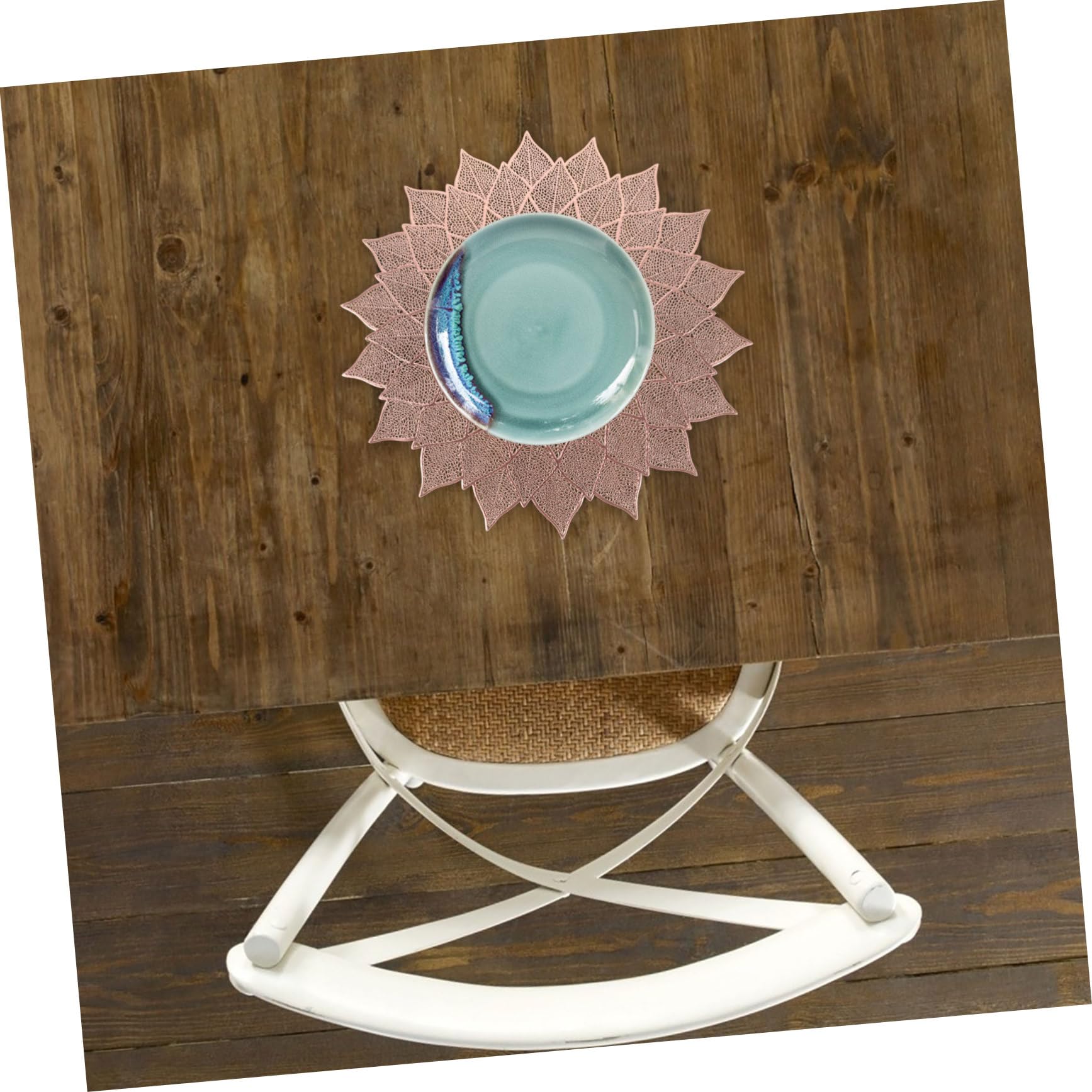 Data [ Set 6 Tovagliette Traforate Hollow Out Per Tavola, Isolamento Termico Resistente Al Calore, Design Moderno in Pvc, Per Feste, Cucina e Decorazione Centrotavola