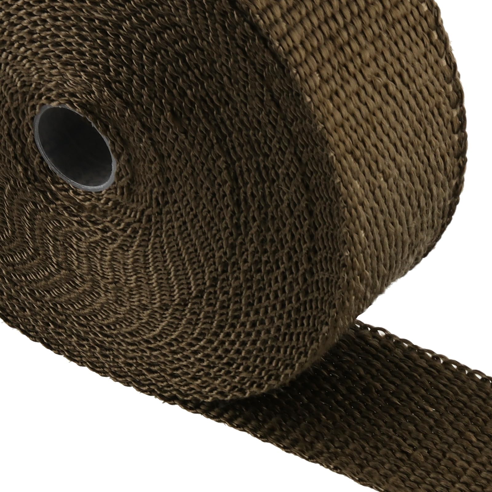 2 nastri di protezione dal calore, benda termica moto in fibra di basaltica, 15 m x 50 mm, in titanio, con 20 fascette in acciaio inox, nastro di scarico per moto, collettore a ventaglio