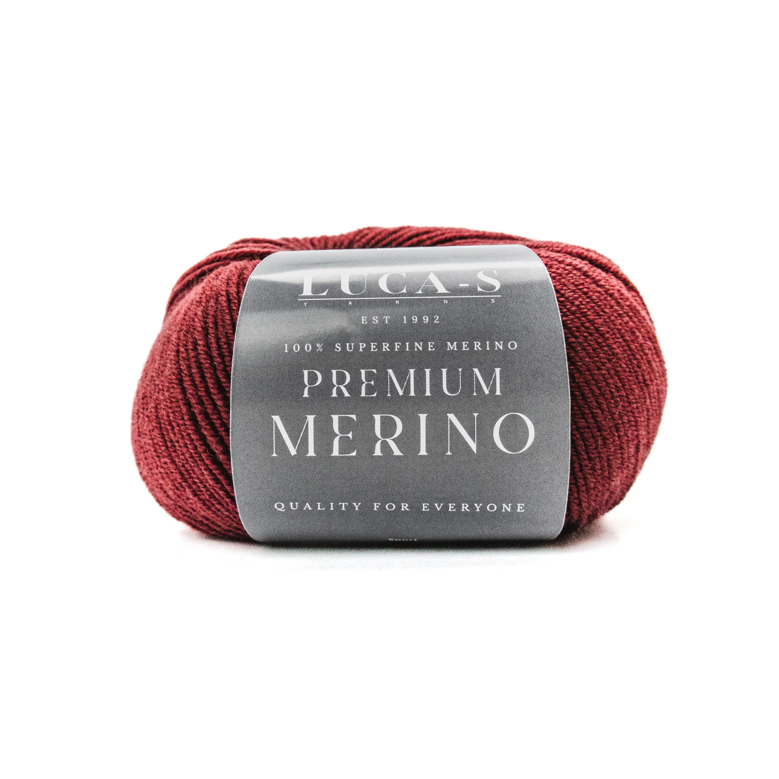 Premium Merino Yarn 4Ply Wool - Superwash Baby 100% Pure Extra Fine Merino for Knitting and Crochet - 50G Ball — image 1