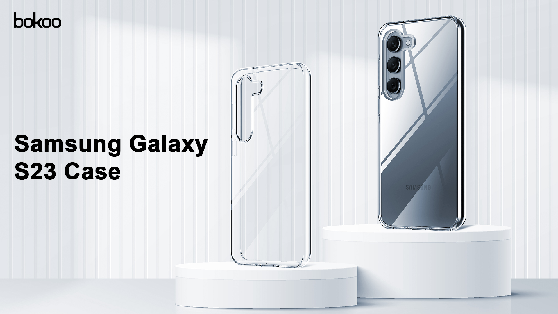 Amazon.com: bokoo Crystal Clear Samsung Galaxy S23 Case.Soft Slim