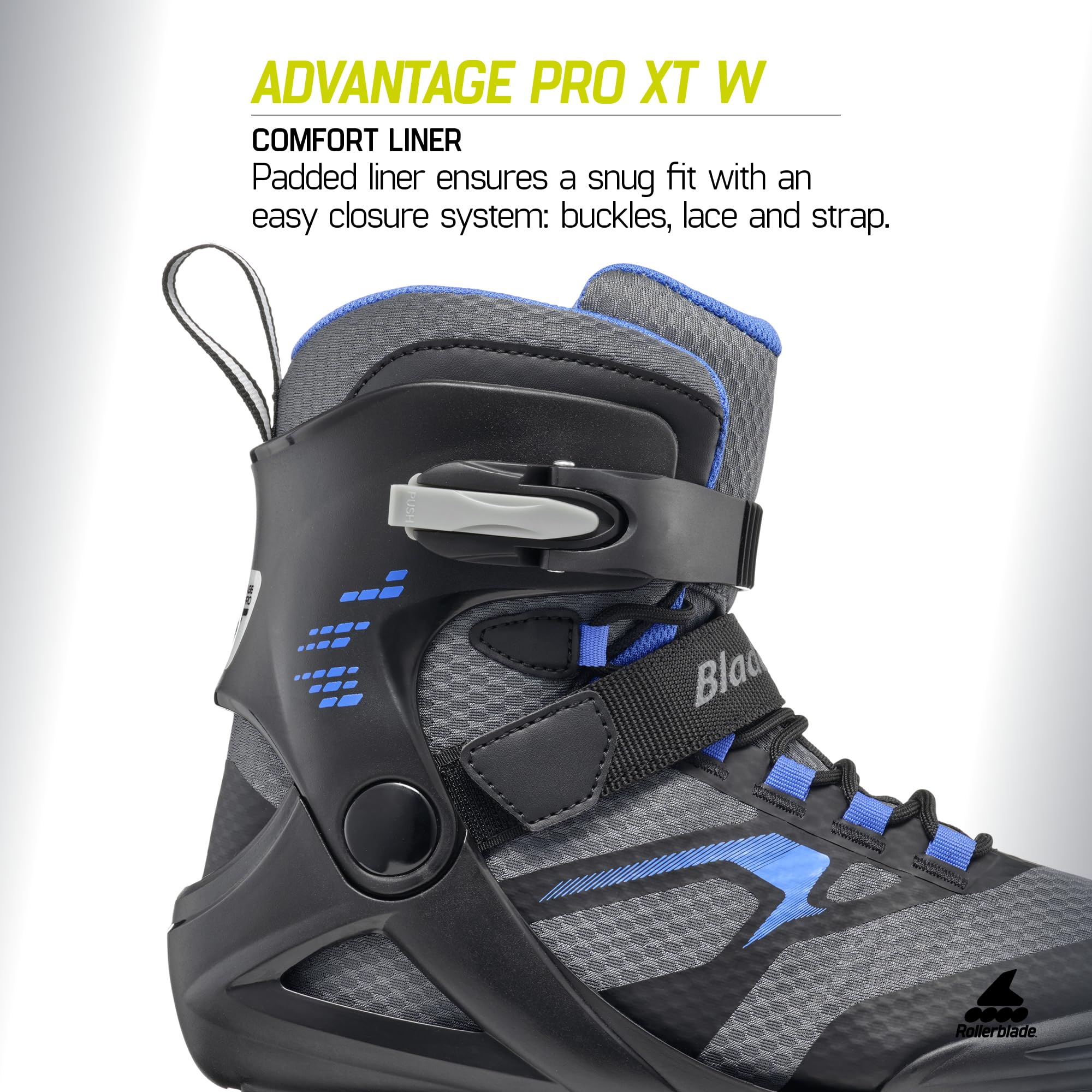 Rollerblade Bladerunner by Advantage Pro XT Women's Adult Fitness, Pink and Black Inline Skates 4 pour Femmes