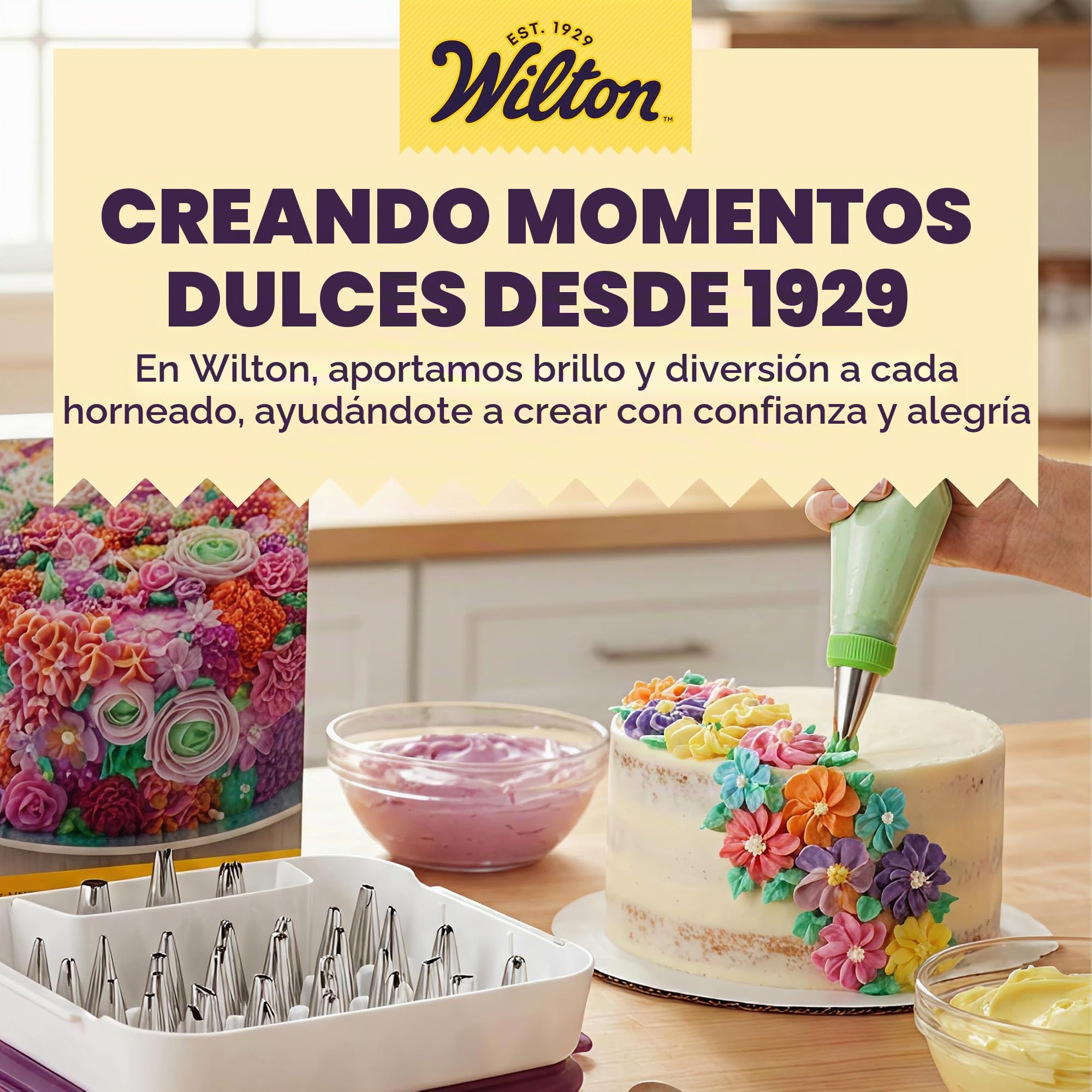 Wilton 2104-0240 - Set de boquillas, 55 Piezas