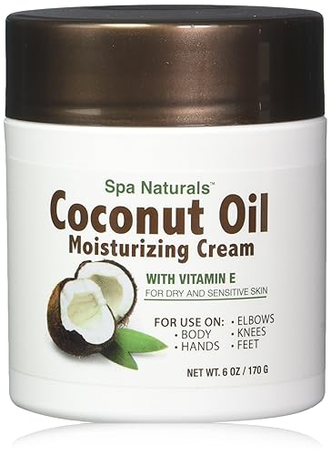Lote de 3 Crema de Aceite de Coco 6 Ozea Aceite de Coco Crema Hidratante Vitamina E Piel Seca