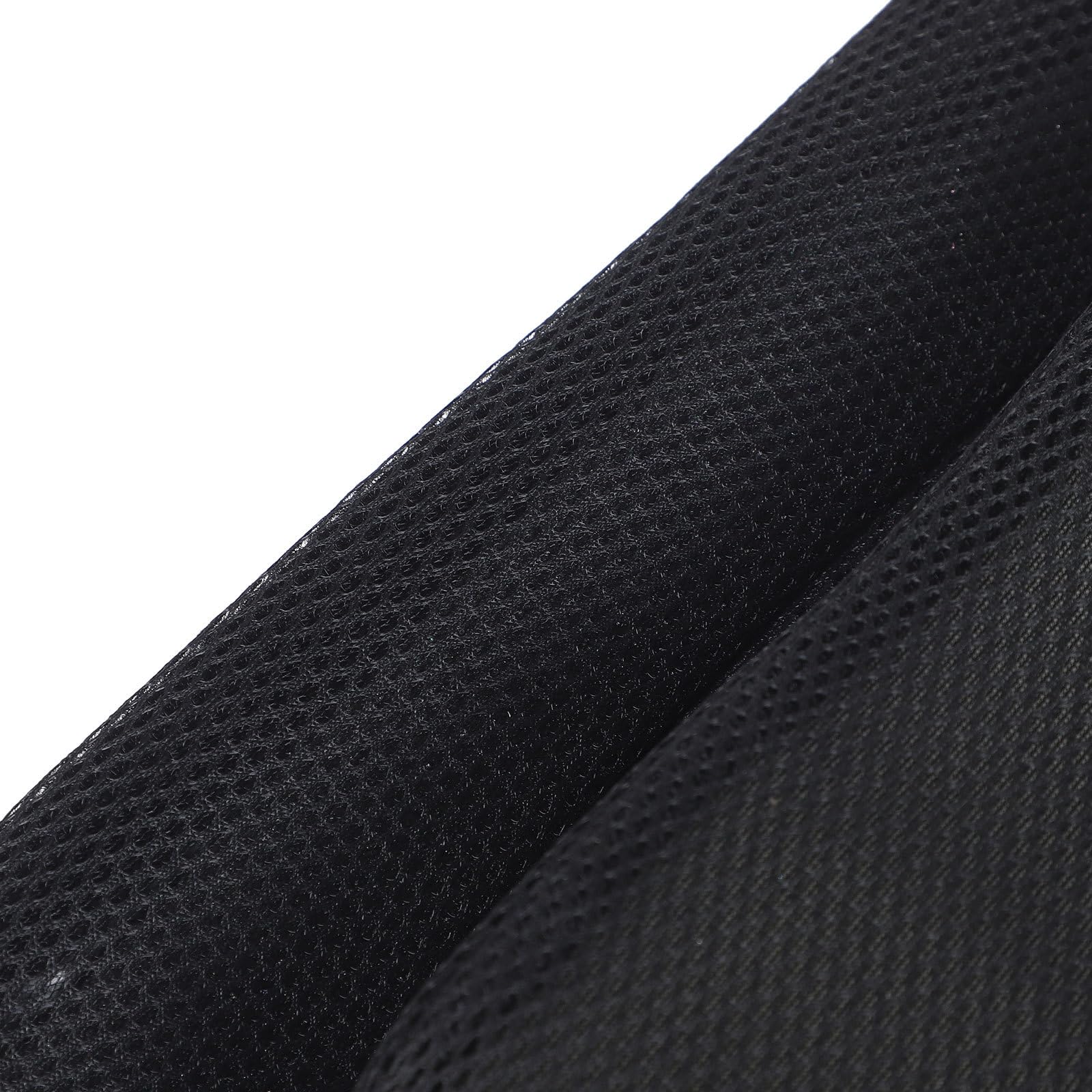 SECFOU Reposacabezas Ajustable para Silla de Ruedas Manual de Acero y Malla, Respaldo Alto Extraíble y Cómodo para Soporte Cervical, Accesorio Repuesto Ergonómico para Personas Mayores
