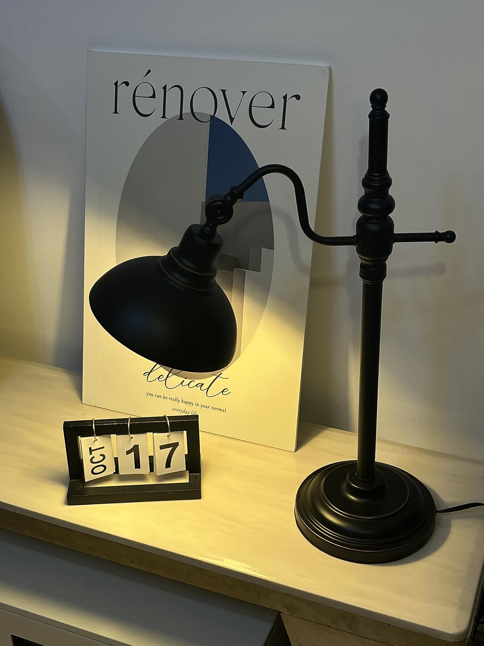 Schwarze Metall-Tischlampe im Retro-Stil mit USB-Anschluss, rundes Design im Industrial-Stil, geeignet für Wohnzimmer, Schlafzimmer und Büro (2er-Set)