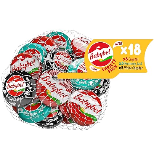 Mini Babybel® Variety Net Snack Cheese, 18 Pack (12.7 oz)