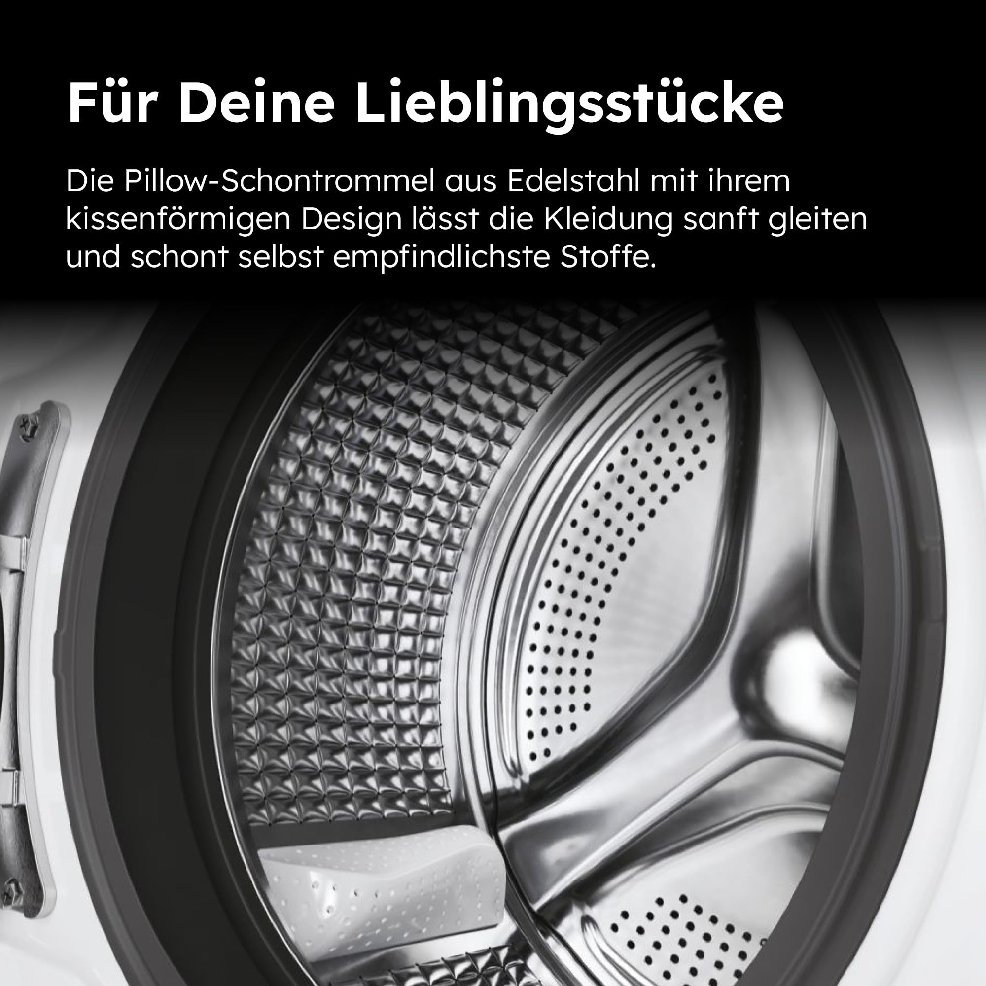 Haier Mini-Waschmaschine 5kg 51cm Breite 70cm Höhe 1200 U/Min Inverter-Motor A-Effizienz HW50-BP12307GU1