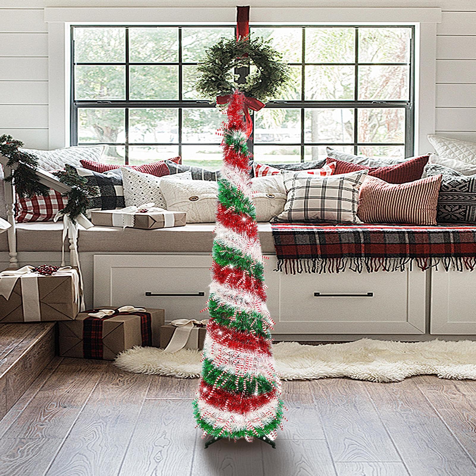 Árbol de Navidad Artificial Decoración Interior