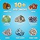 National Geographic Earth Science Kit – 100+ Science Experiments & Activities for Kids, Crystal Growing, Volcano Science Kit, Rock Collection, STEM Project Toy for Boys & Girls (Amazon Exclusive) Product Image 4