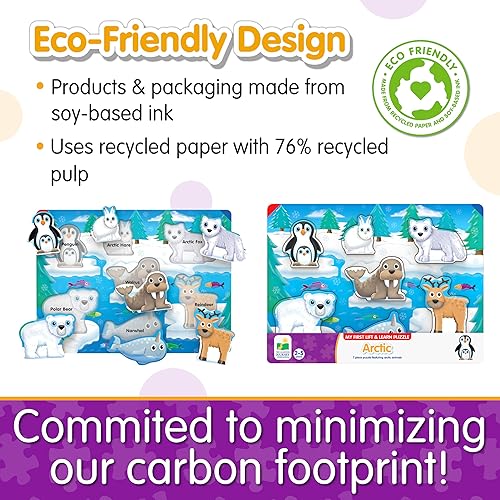 Miniatura 4 de The Learning Journey My First Lift & Learn - Rompecabezas de bandeja de 7 piezas  Rompecabezas educativo para niños de 2 a 5 años  Divertido