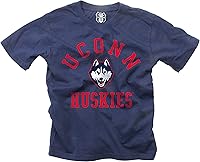 Vista 126 de Wes and Willy Camiseta de algodón orgánico de manga corta para niños de la NCAA