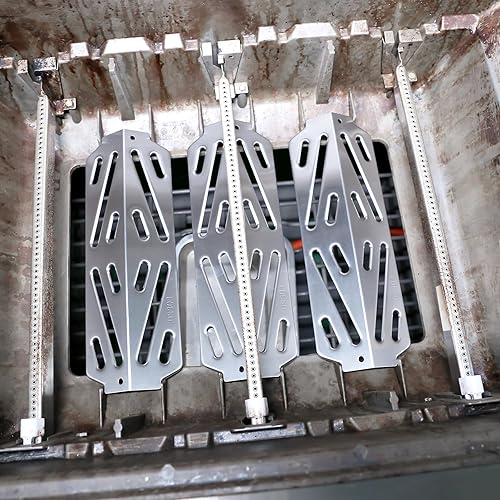 Miniatura 7 de QuliMetal Deflector de calor de acero inoxidable 304 para Weber Genesis II serie 300, Genesis II E-310, II E-315, II E-330, II E-335, II S-310, II