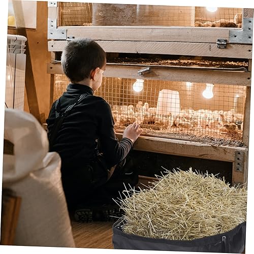 Miniatura 5 de Bolsa de heno para caballo, alimentador de heno para caballo, Saco de heno para caballos, suministros de alimentación de caballos 1000d, parte