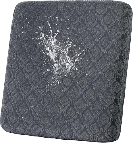 Fundas de cojín impermeables para sofá, fundas de cojín lavables de jacquard, fundas elásticas para asiento de sofá, protector de muebles para