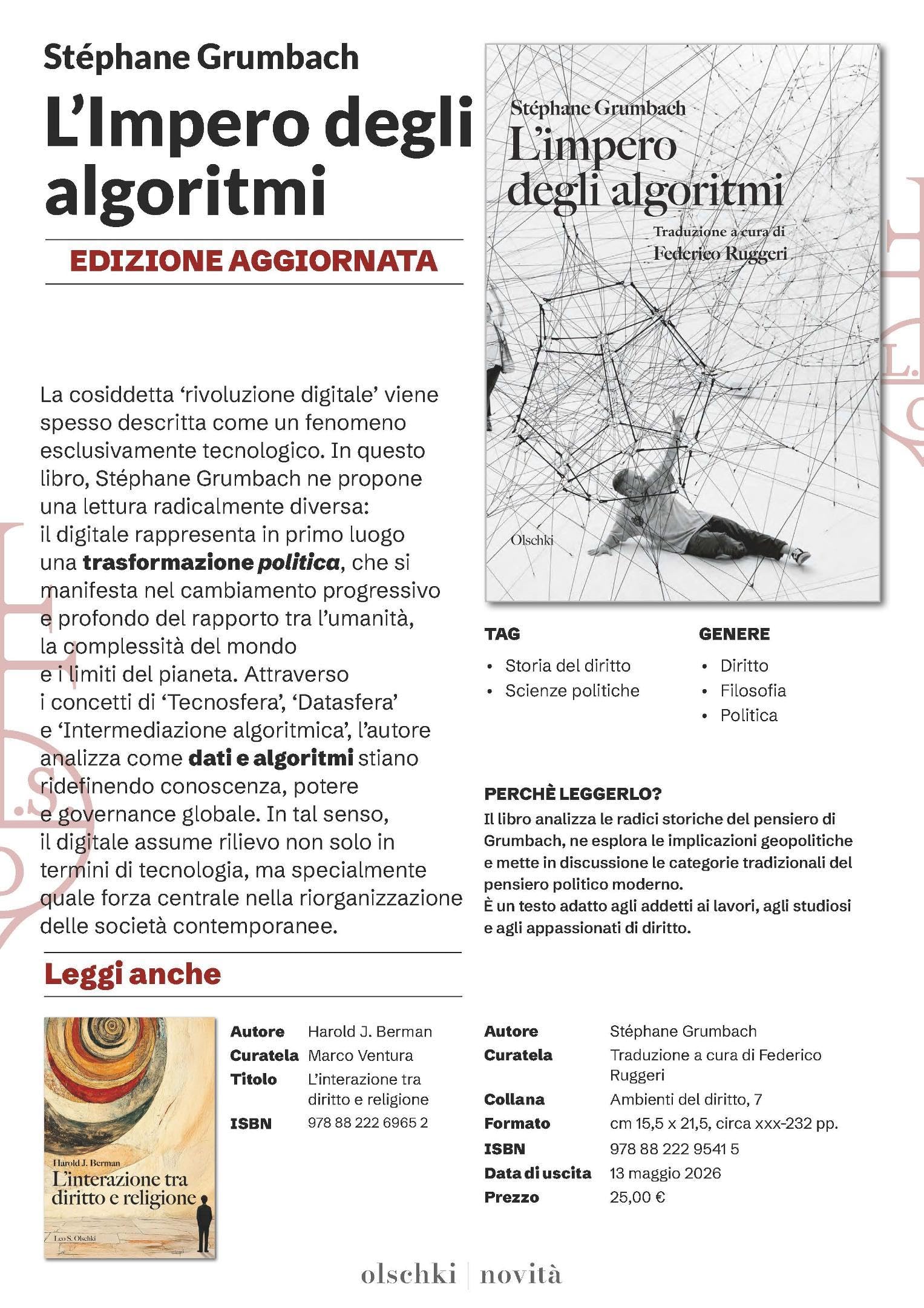 L'impero degli algoritmi