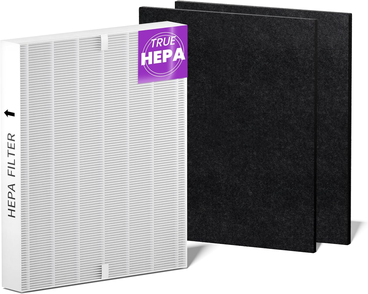 Colorwing AP-1512HH Filter Replacement Set Compatible with Coway Airmega AP-1512HH &amp; Coway 200M Air Purifiers, 1 True HEPA and 2 Activated Carbon Filters, H13 Grade &amp; Long Lasting （Part #3304899）