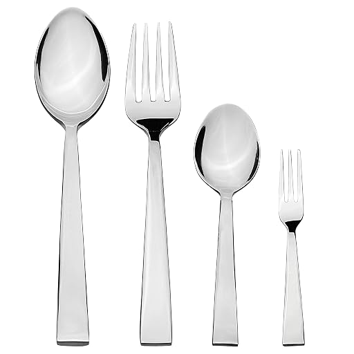 Solimo 24 Piece Classique Stainless Steel Fruit Fork