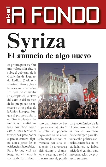 Portada de Syriza: El Anuncio de Algo Nuevo