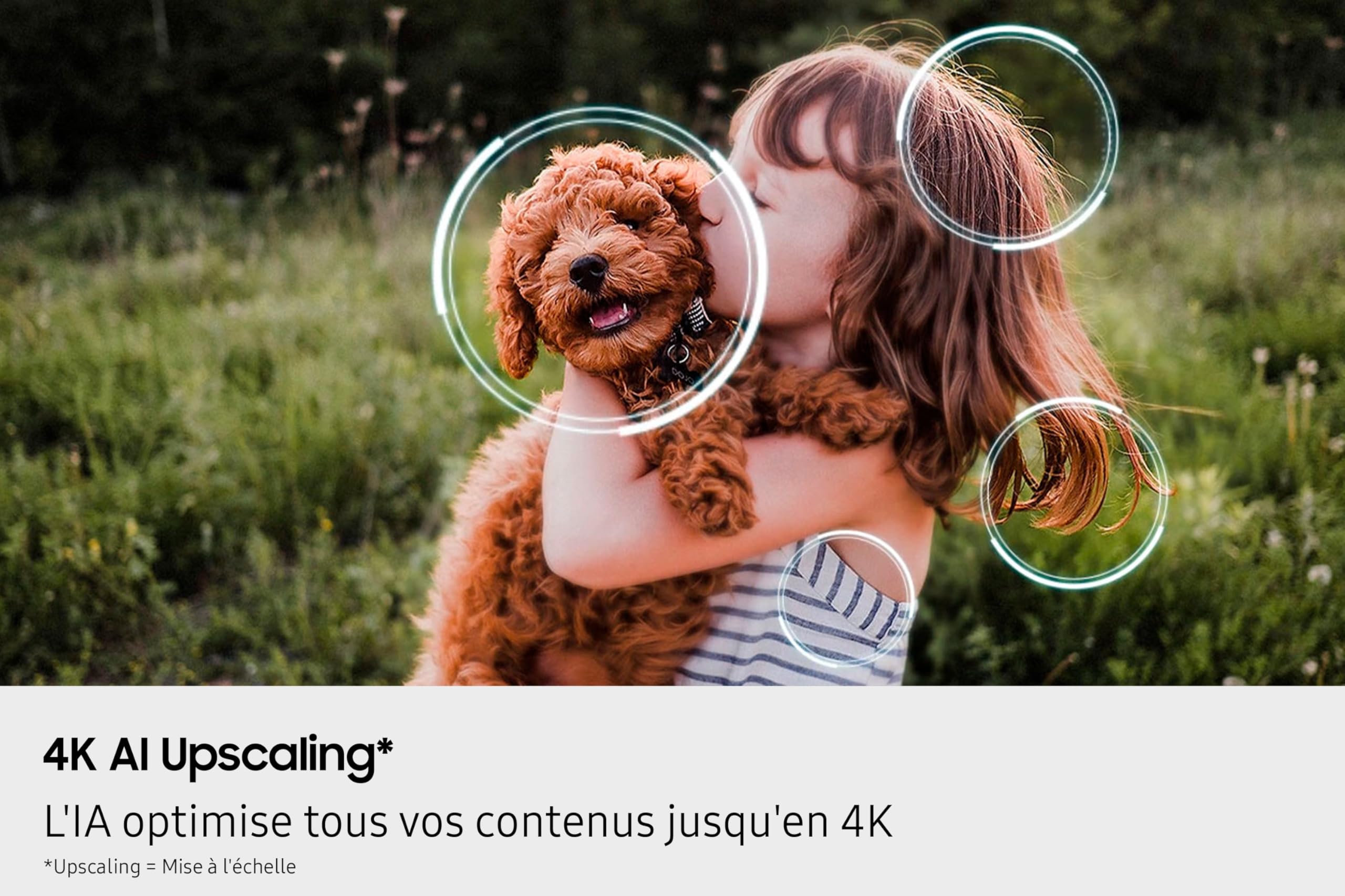 Samsung TV AI 55 Pouces OLED S85F 2025 4K Smart TV, Processeur NQ4 AI Gen2, WiFi, Airplay, HDR, Q-Symphony, OTS Lite, Gaming Hub, Bixby, Knox Security, Suivez Le Sport et Les Matchs de Football en 4K
