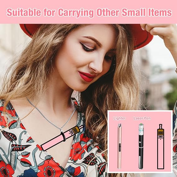 Anti-Lost Lanyard Neck Strap Lip Balm Holder with Non-Slip Silicone Ring, Portable Chapstick Holder Lanyard