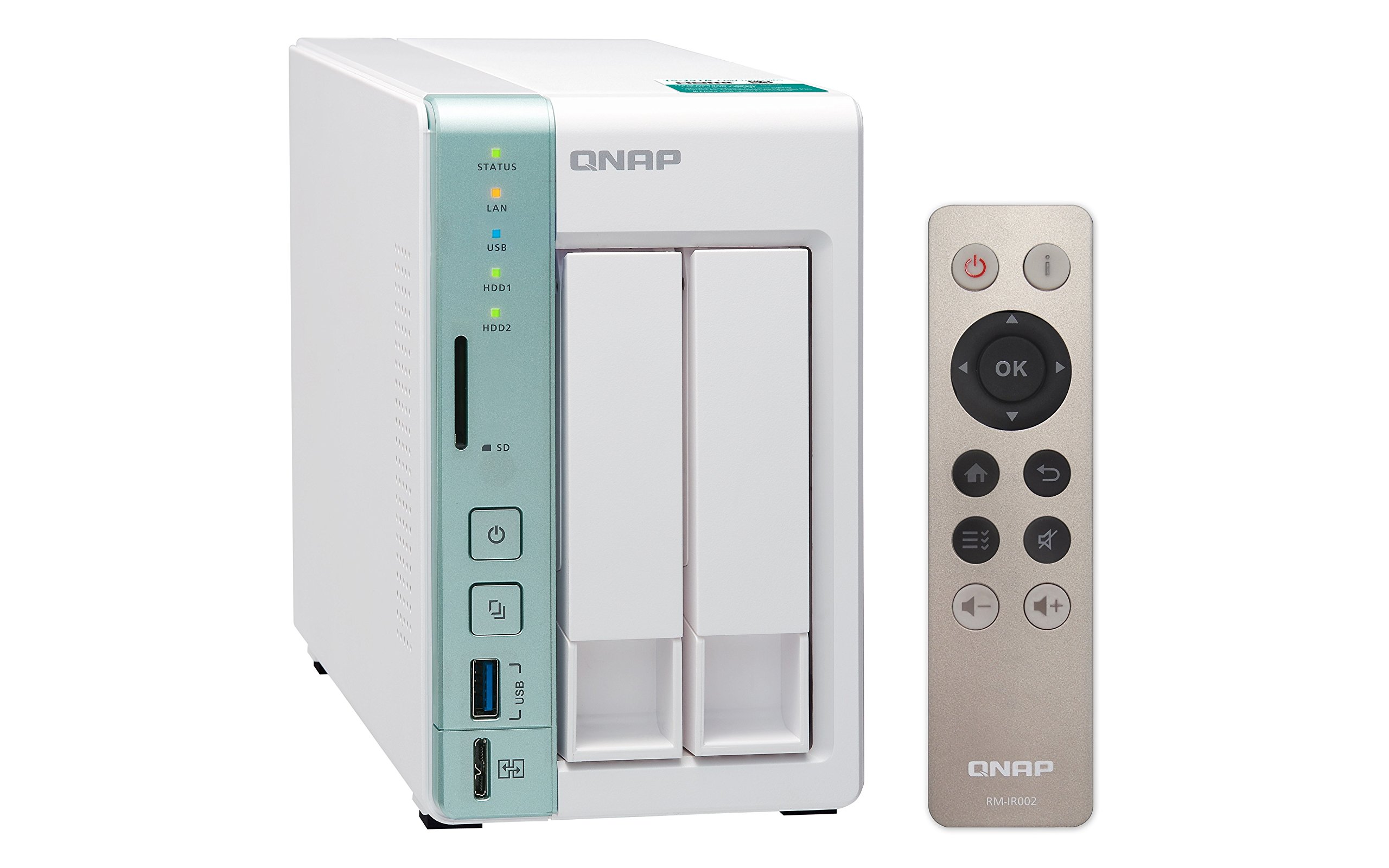 新品 QNAP TS-251B-2G メモリー 2GB NAS TS-251B | First home/SOHO Intel dual-core NAS with a PCIe