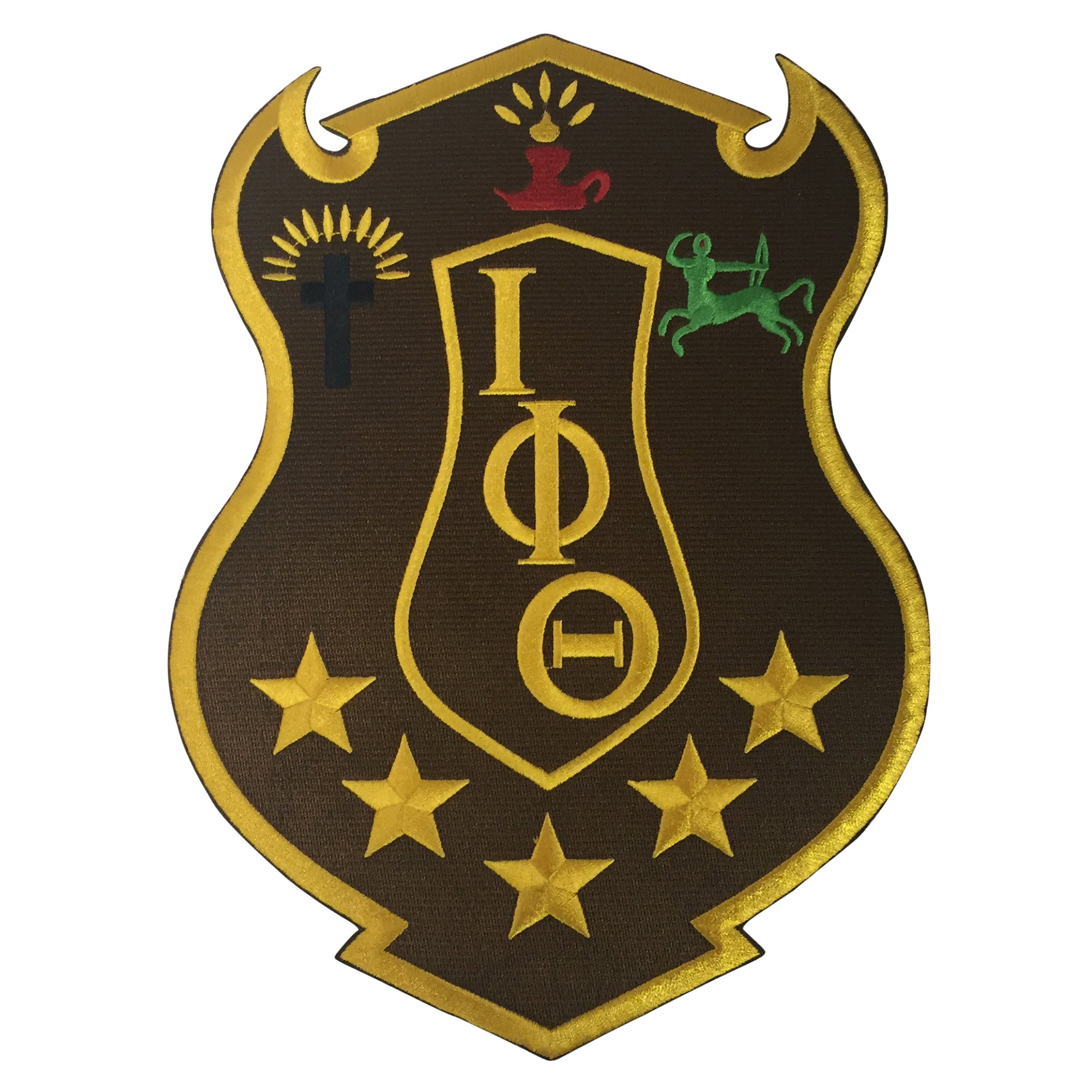 Iota Phi Theta G708 Shield Patch Emblem Fraternity Divine Nine Greek