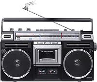 Silva Schneider PCR 1980 BT Retro Kazettás Magnó Bluetooth-tal és Felvétellel 1