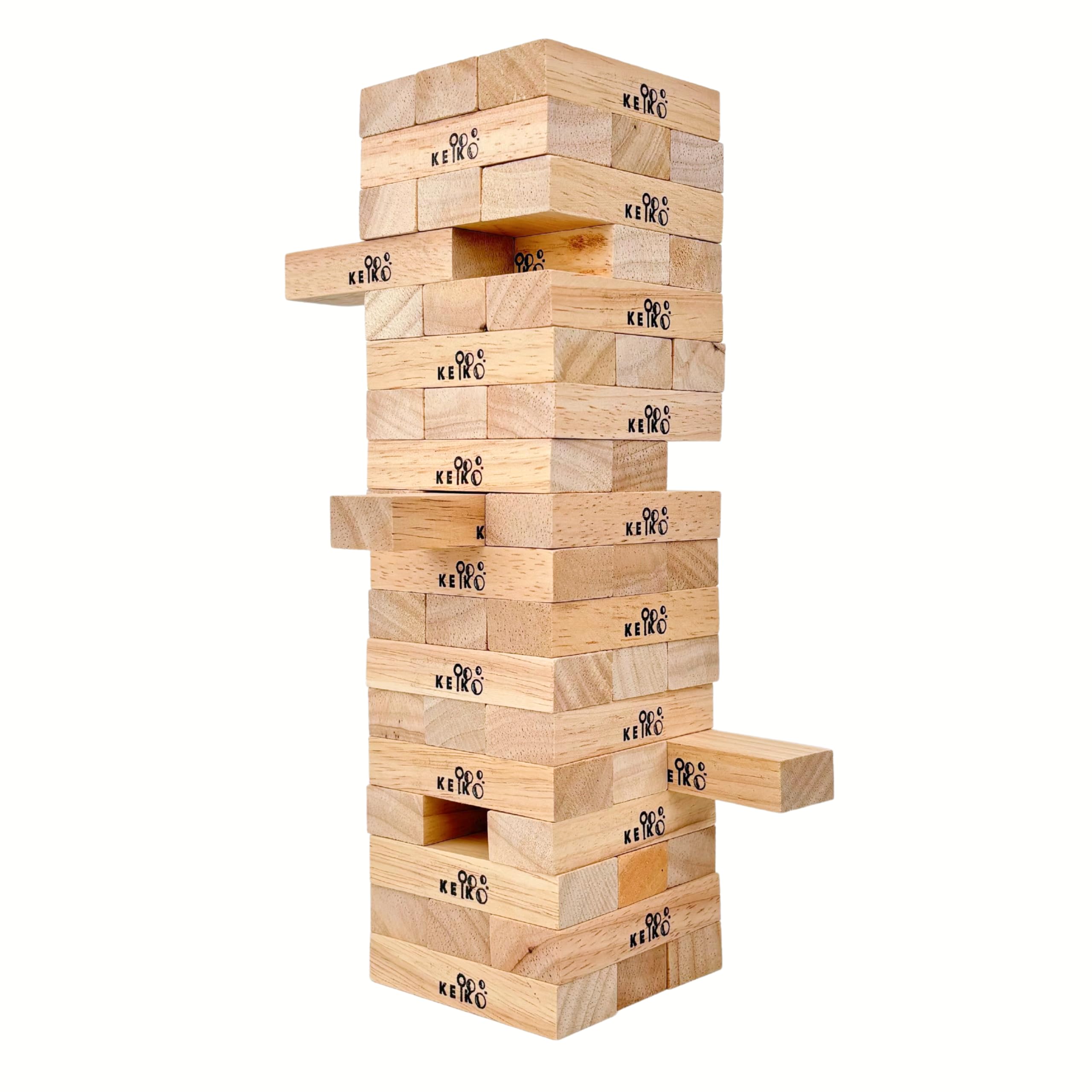 Keiko Toys® Numbered Tumbling Tower Game| Wooden Building Blocks 54 Pieces 4 dice | Stacking Tower Game for Kids and Adults| Maths Game Educational Toys| Number Games for Kids 5-10 Years (B0D8FYW6VK) Amazon Price History, Amazon Price Tracker