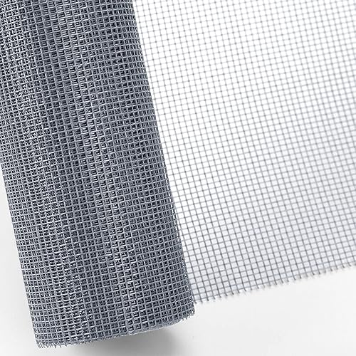 Miniatura 10 de Rollo de pantalla de fibra de vidrio de 36 pulgadas x 100 pies, con protección UV, reemplazo de pantalla de ventana duradera para puerta de patio