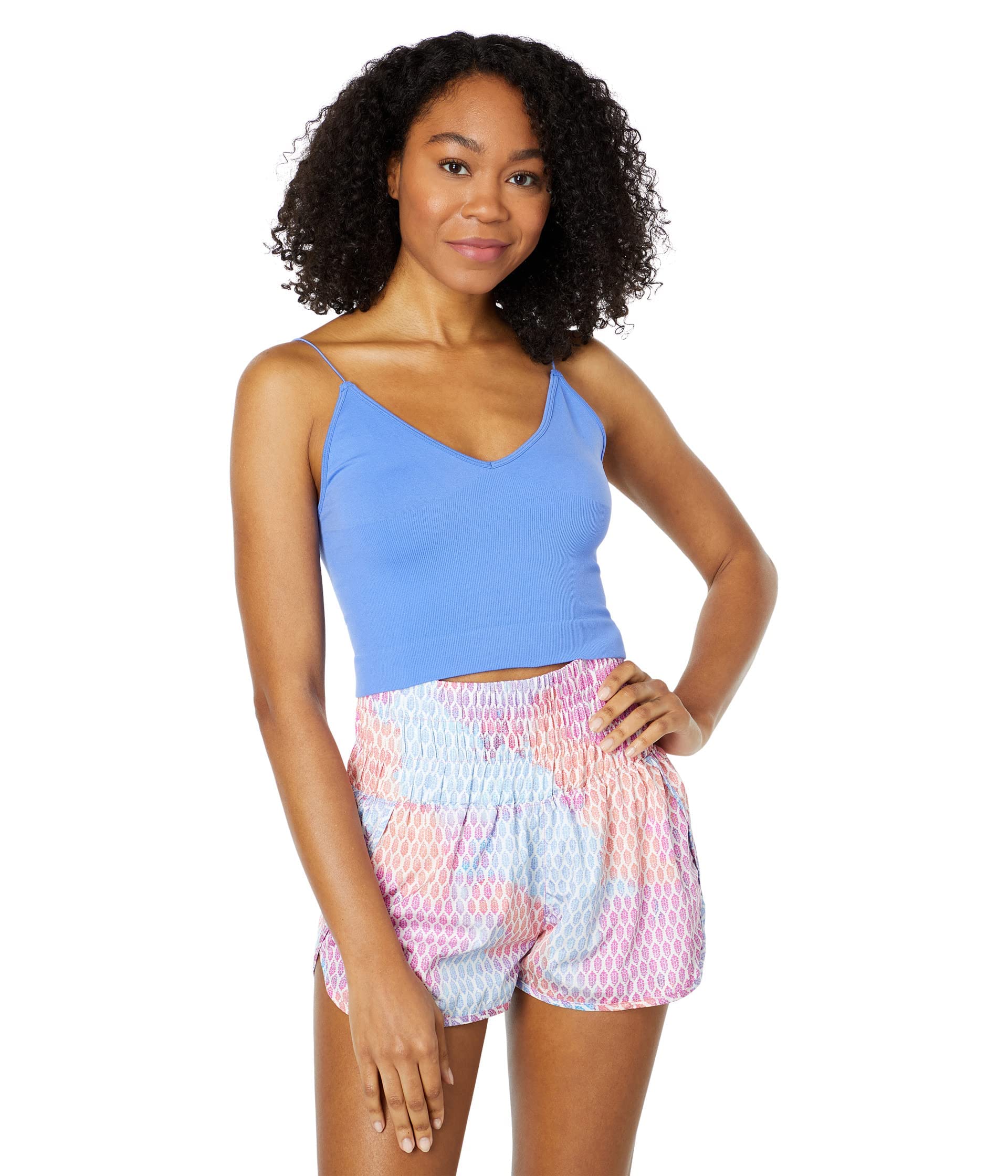 Free People Ribbed V-Neck Brami