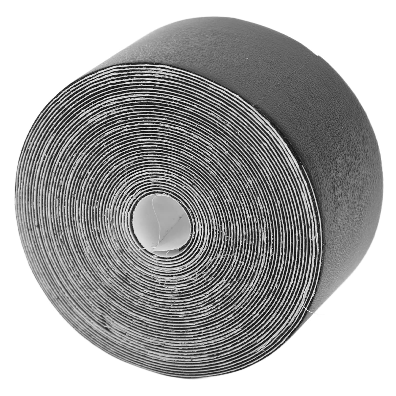 Qqmora Ruban de Raquette de Tennis, pour la Protection de la tête de Raquette, résistant aux Rayures, Doux pour Les équipements de Sport.(Le Noir)
