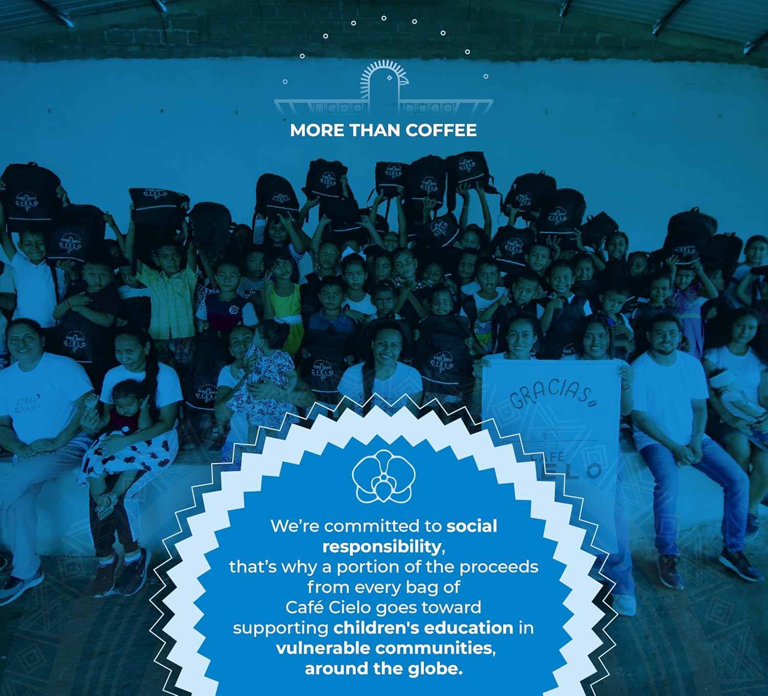 Café Cielo, Colombian Coffee K-Cup Pods, Single Origin, Medium Roast, 100% Select Arabica Coffee, 24 Count (1 Box of 24 K-Cup Pods), Compatible with Keuring & Keuring 2 Coffee Machines, enrriched with notes of chocolate, caramel, panela and mango.