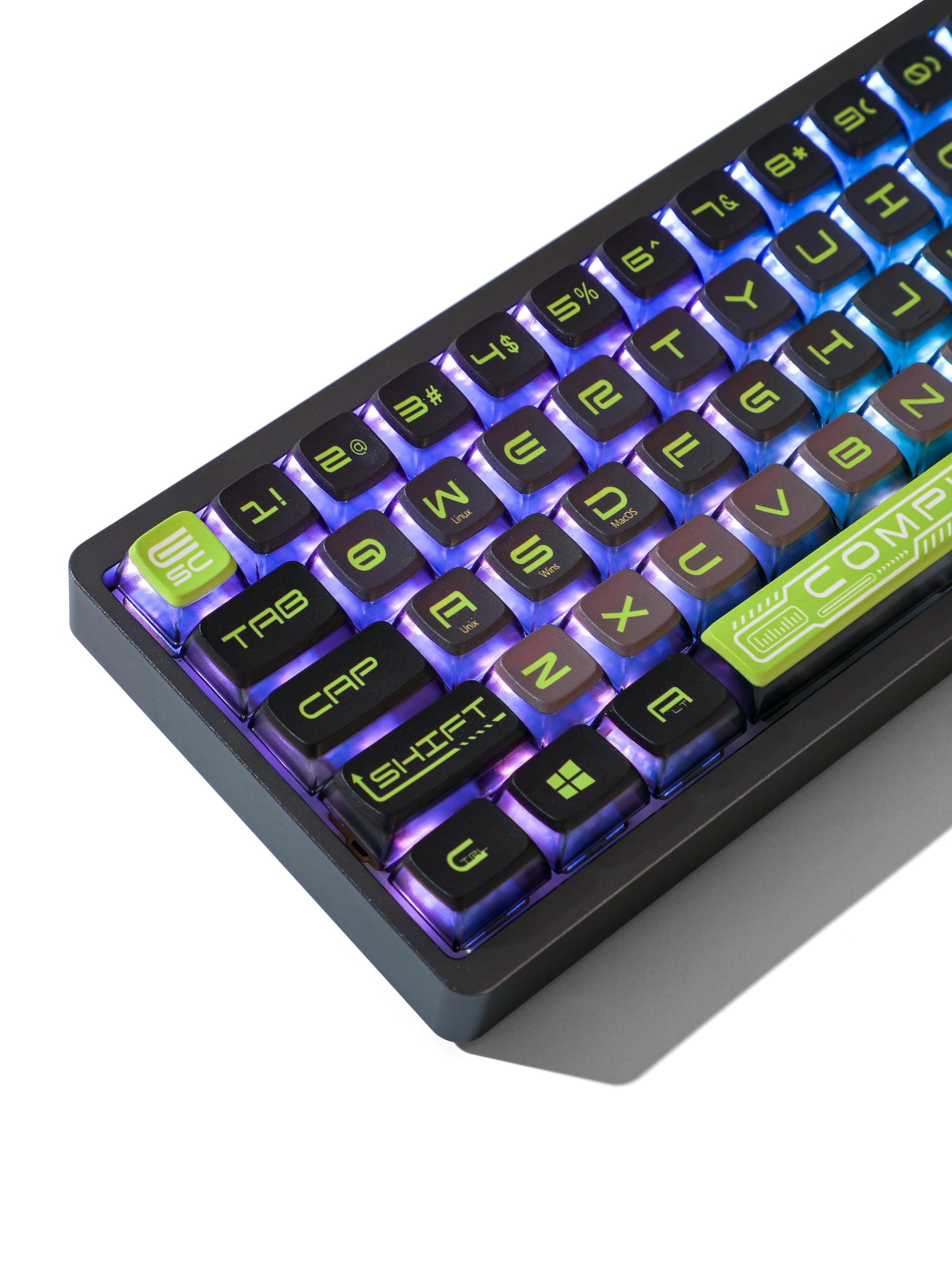 Amazon.com: XDK Pudding Keycaps Shine Through PBT keycaps, Backlit