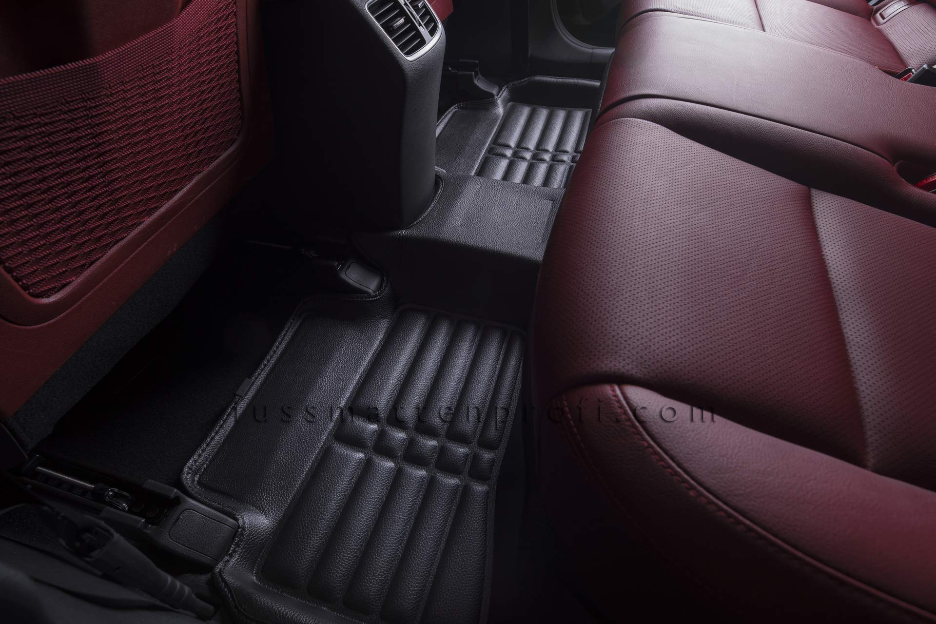 fussmatten profi Alfombrillas para Nissan Qashqai (2ª generación) J11 2014-2021 piel sintética TPE para todo tipo de climas, alfombrillas antideslizantes, alfombrillas de goma para todo tipo de climas
