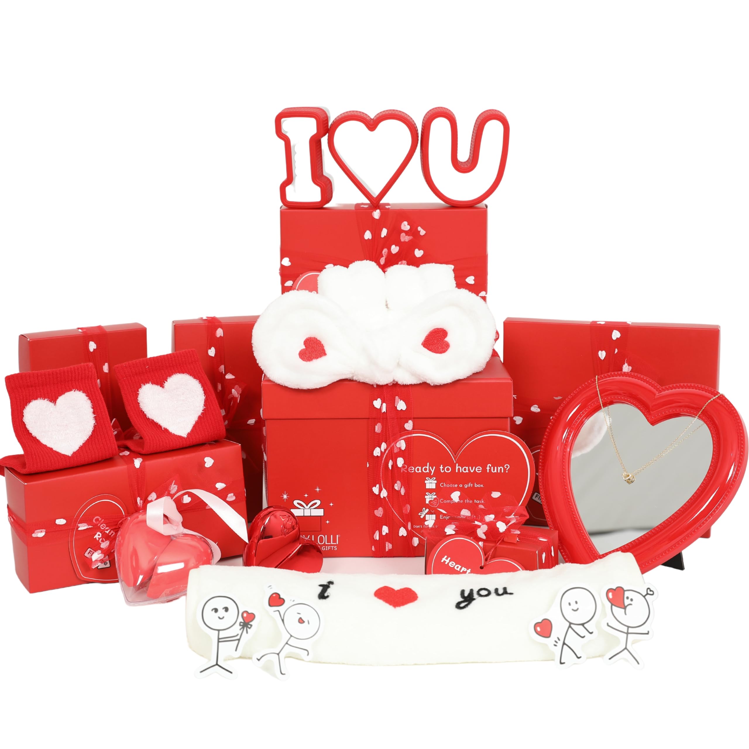 HAPPY LOLLIGift for Teen Girls: 8 Individually Wrapped Gifts in 1, Featuring Tasks to Motivate & Empower Girls Ages 13-18