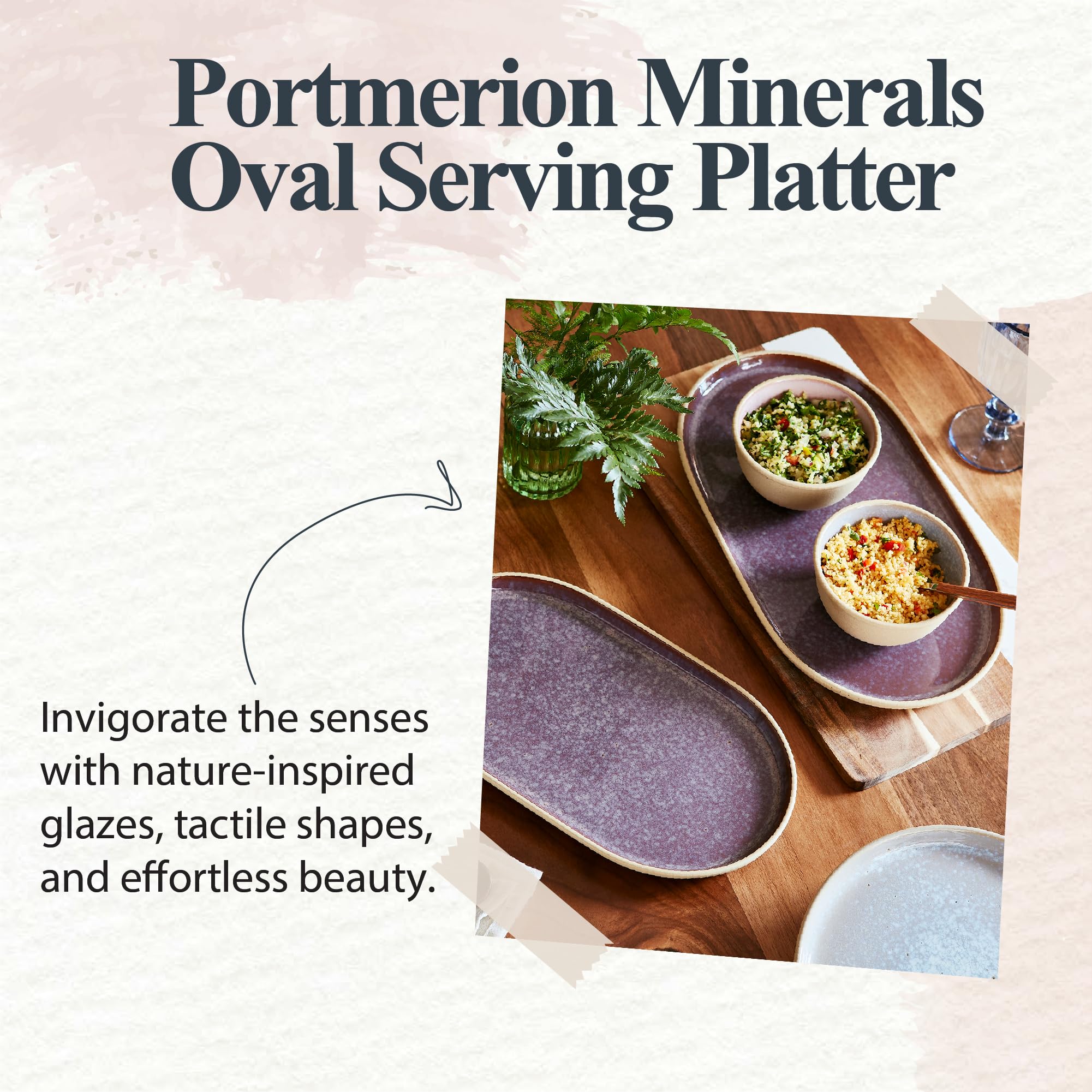 Plateau De Service - Plateau Ovale Gravé - Bronze Argenté