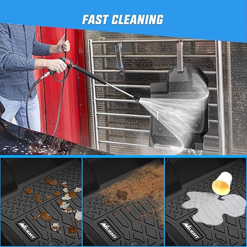 Miniatura 6 de Nilight Alfombrillas de TPE para Ford F-150 F150 Lightning SuperCrew Cab asientos de cabina 2015 2016 2017 2018 2019 2020 2021 2022 2023 2024 2025