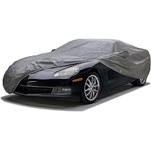 Covercraft Custom 5-Layer Indoor Car Cover | C18559IC | Compatible with 2019-2021 Porsche Cayenne Excludes E-Hybrid | Gray