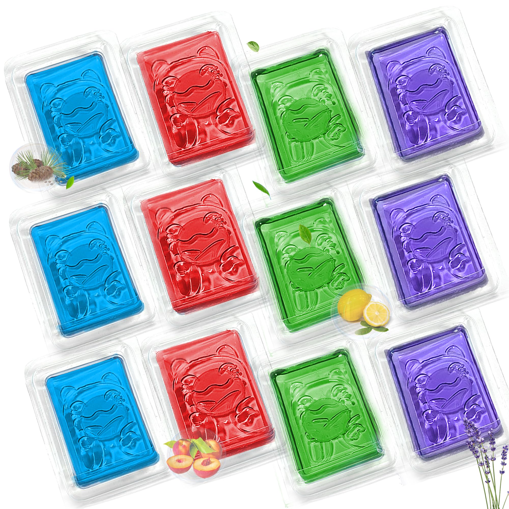 NewKe Universal Pet Deodorizer Gel for Self-Cleaning Cat Litter Box, Odor Deodorant Compatible with Traditional Cat Litter Box, Pet Odor Eliminator, Keep Home Fresh