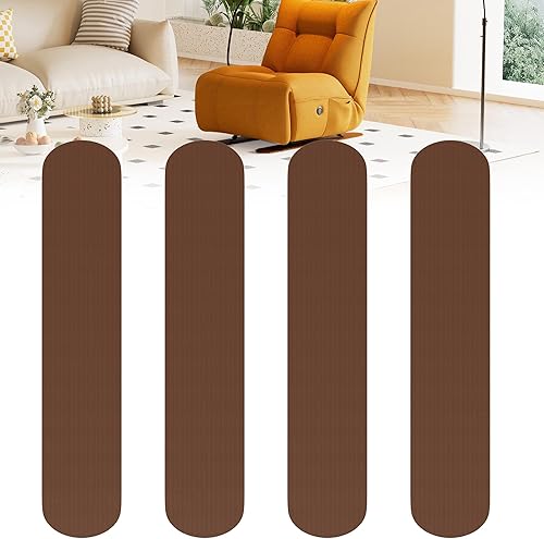 Miniatura 10 de Almohadillas antideslizantes para muebles reclinables, almohadillas reclinables antideslizantes de 30 pulgadas para suelos de madera dura,