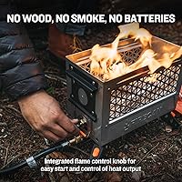 Vista 4 de Ignik FireCan Elite, Hoguera portátil de propano de alta potencia